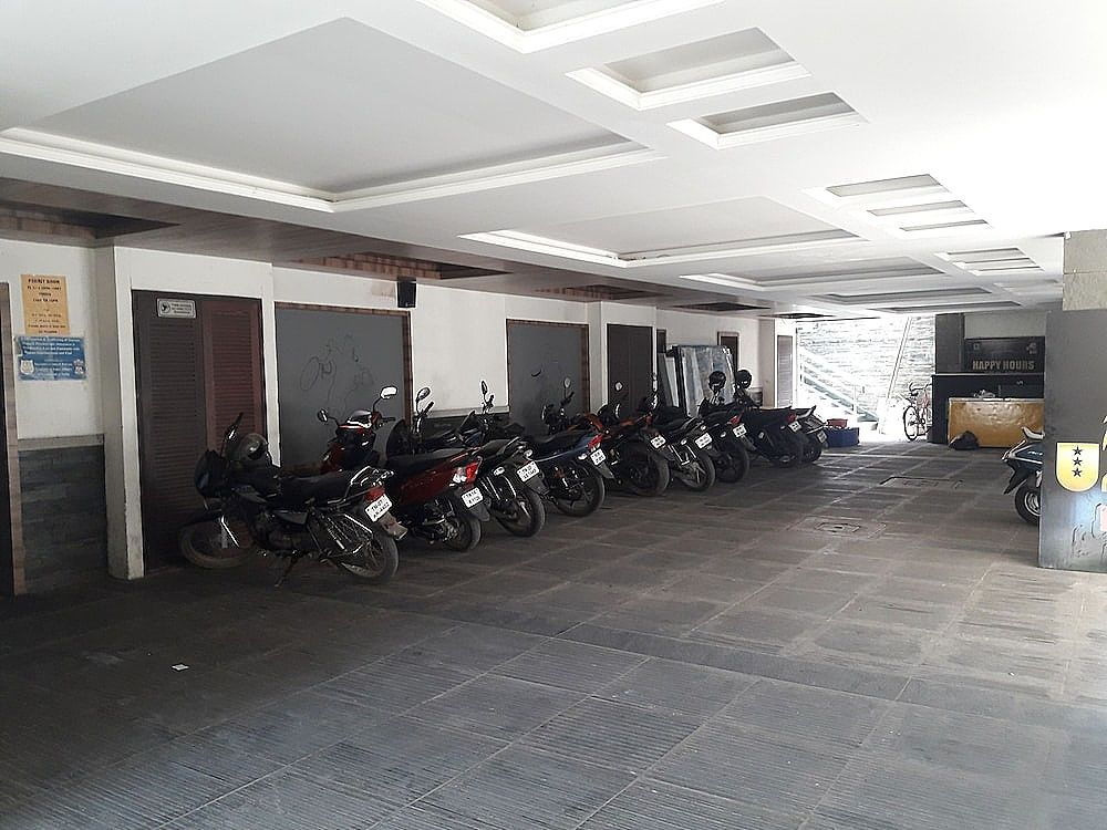 Urvashi Residency parking 2