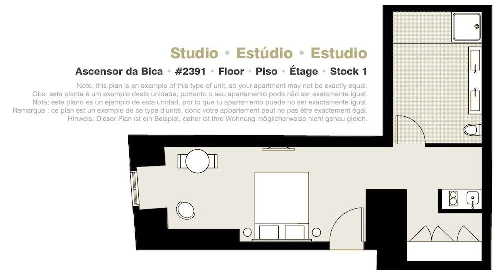 Lisbon Serviced Apartments - Ascensor da Bica Studio, City View 10