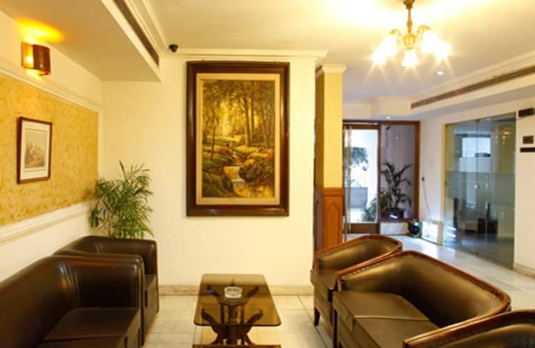 hotel lobby