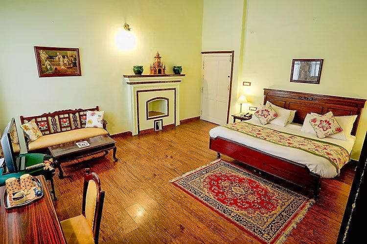 WelcomHeritage Kasmanda Palace Mussoorie Deluxe room 3