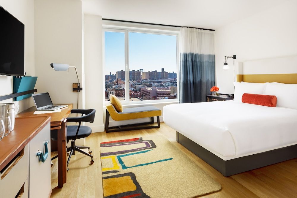 Hotel Indigo Lower East Side New York, an IHG Hotel Premium Room, 1 Queen Bed, City View