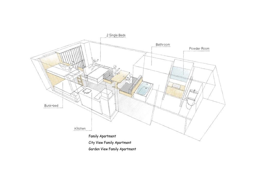 Mimaru Kyoto Station Family Apartment, Non Smoking 2