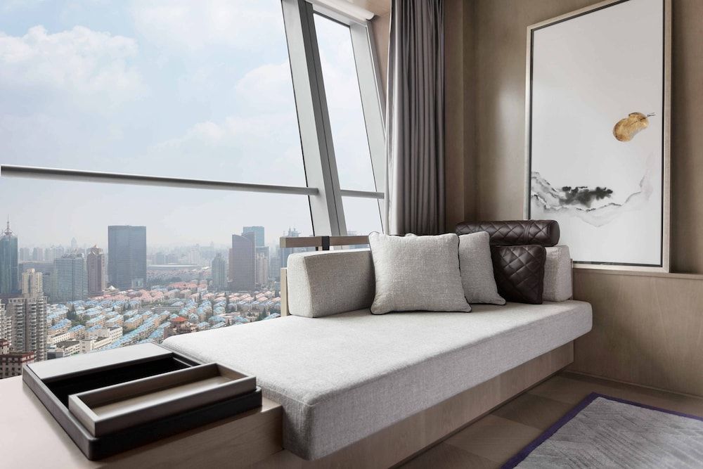 JW Marriott Marquis Hotel Shanghai Pudong Room, 2 Double Beds, City View 3