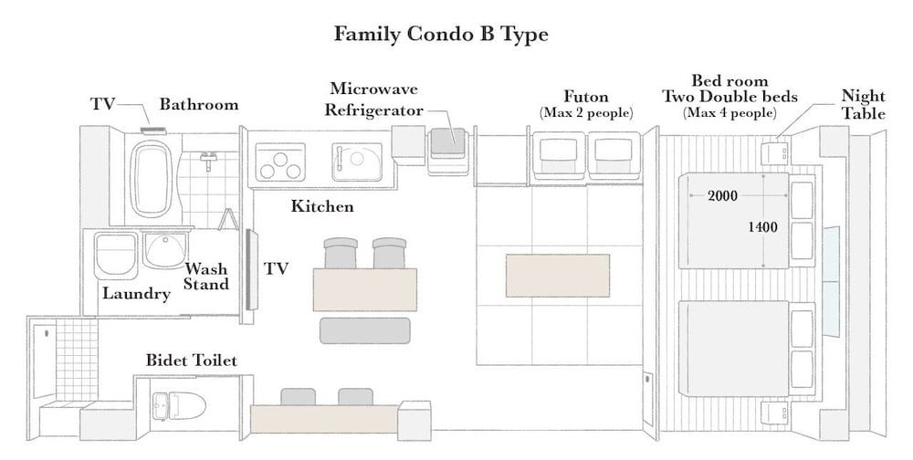 Glanz kei Kyoto station Family Condominium B Type 7