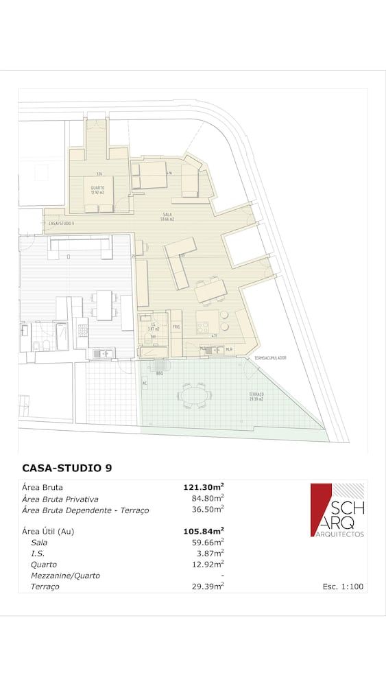 Studios with Mezzanine Rua da Moeda Premium Apartment, 1 Bedroom, Terrace (Studio 9 Rooftop + Terrace) 14