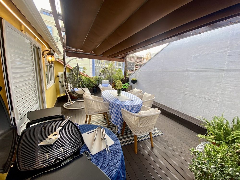 Studios with Mezzanine Rua da Moeda Premium Apartment, 1 Bedroom, Terrace (Studio 9 Rooftop + Terrace) 75