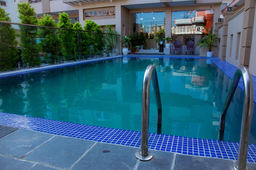 Stay Inn Hotel and Apartment Pokhara pool