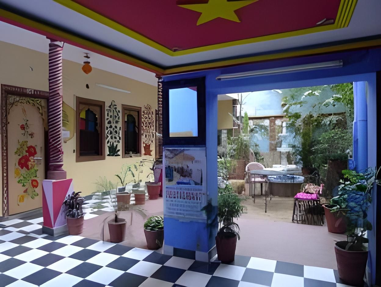 Interior view