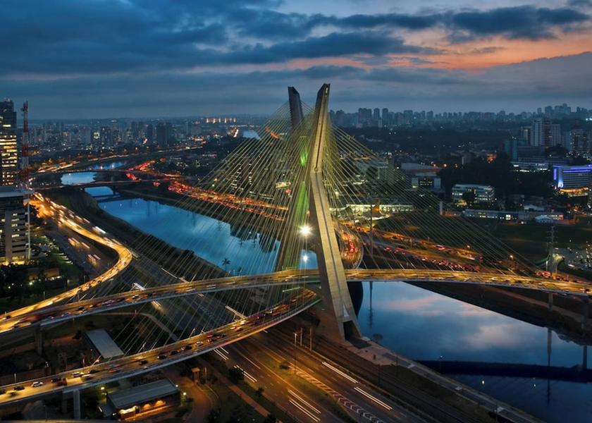 São Paulo State São Paulo Aerial view