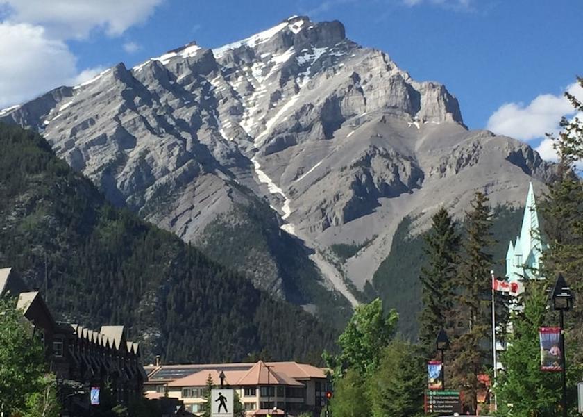 Alberta Banff Exterior Detail