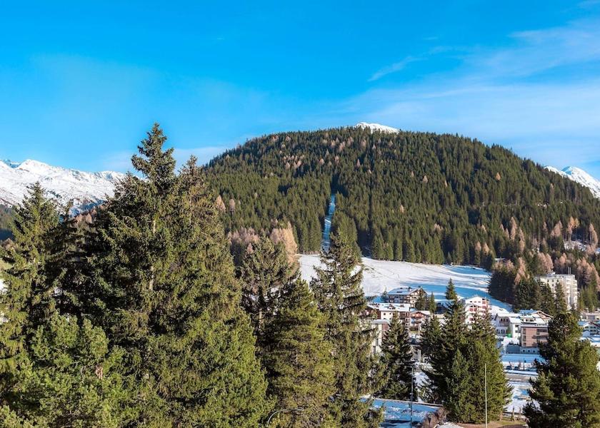 Graubünden Davos View from property