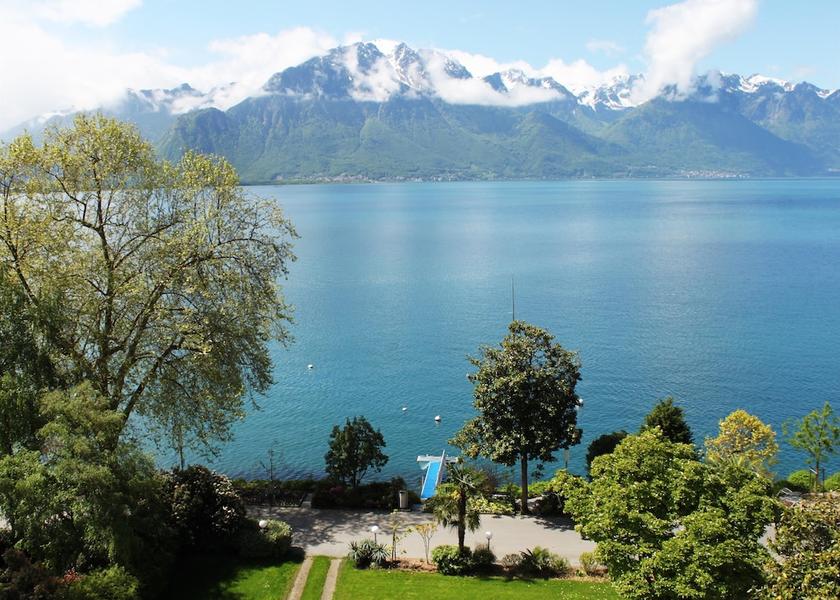 Canton of Vaud Montreux Exterior Detail