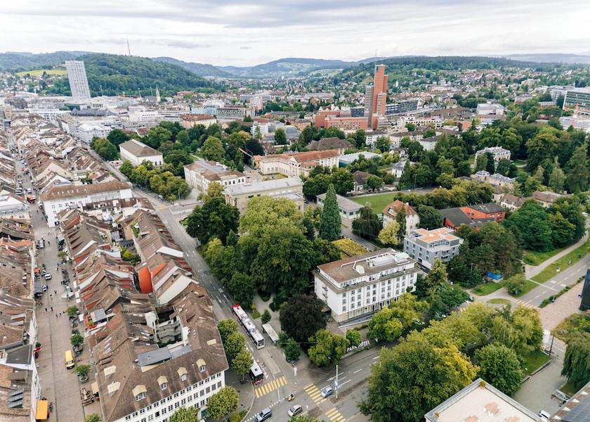 Canton of Zurich Winterthur City View from Property