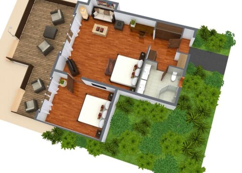  Aitutaki Room layout blue print