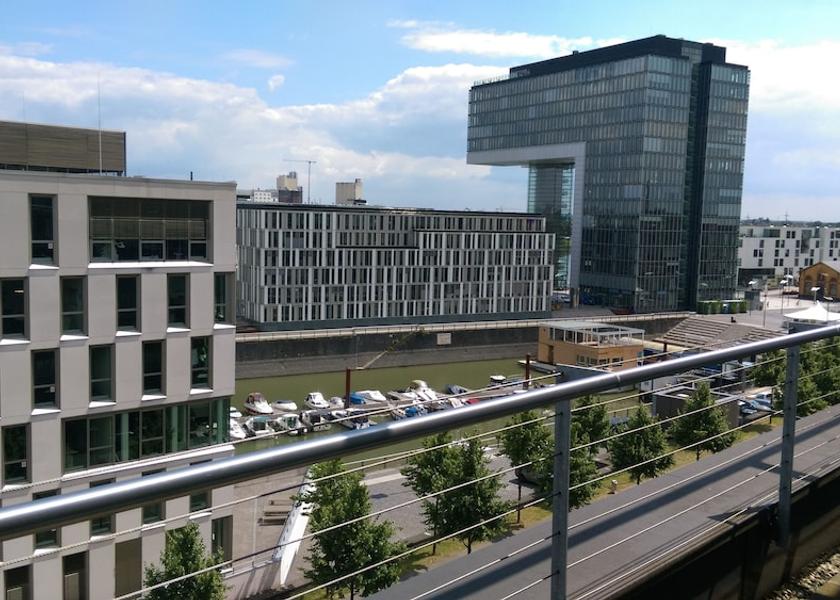 North Rhine-Westphalia Cologne Aerial view