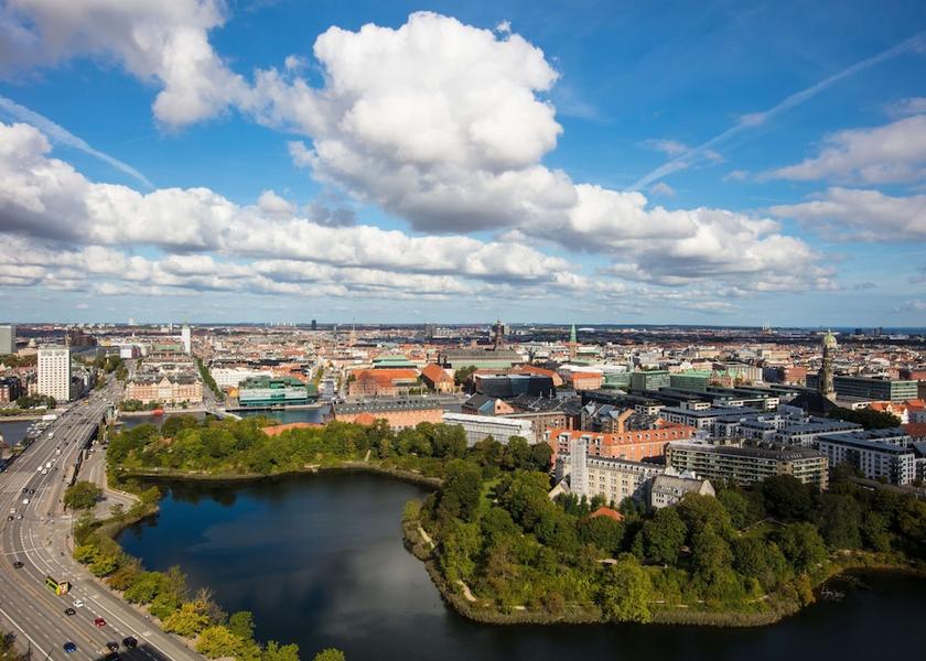 Hovedstaden Copenhagen Aerial View