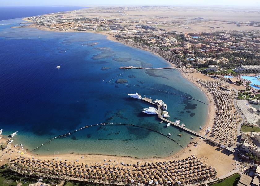 Red Sea Governorate Makadi Bay Aerial view