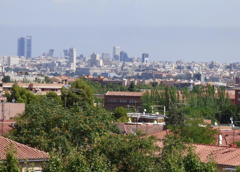 Community of Madrid Madrid Aerial View