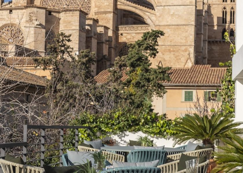 Balearic Islands Palma de Mallorca Rooftop terrace