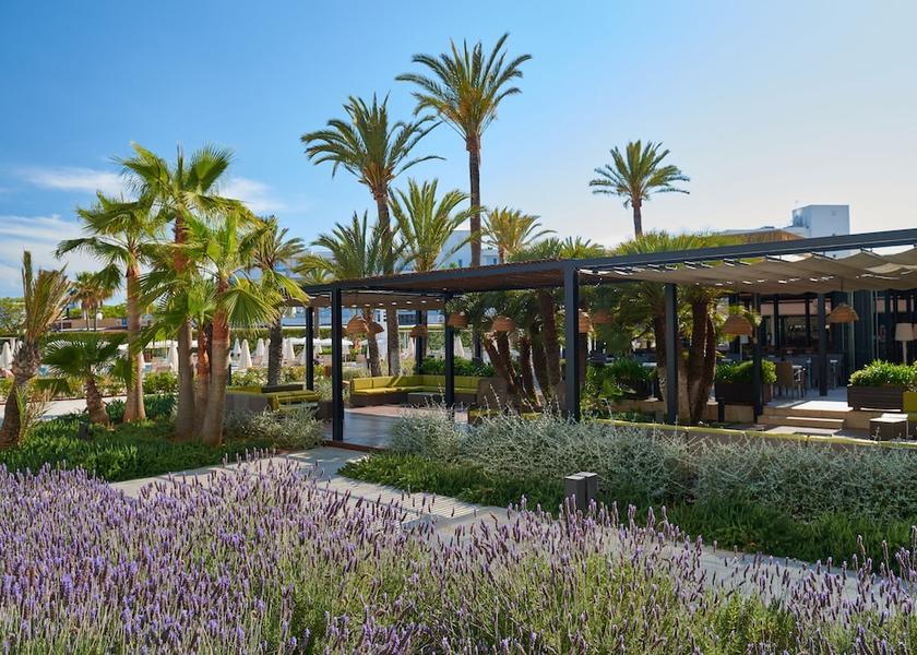 Balearic Islands Sant Llorenc des Cardassar Poolside bar
