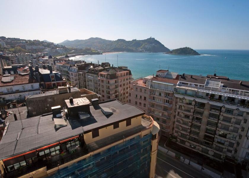 Basque Country San Sebastian City View from Property