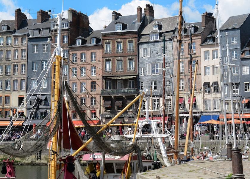 Normandy Honfleur Exterior Detail