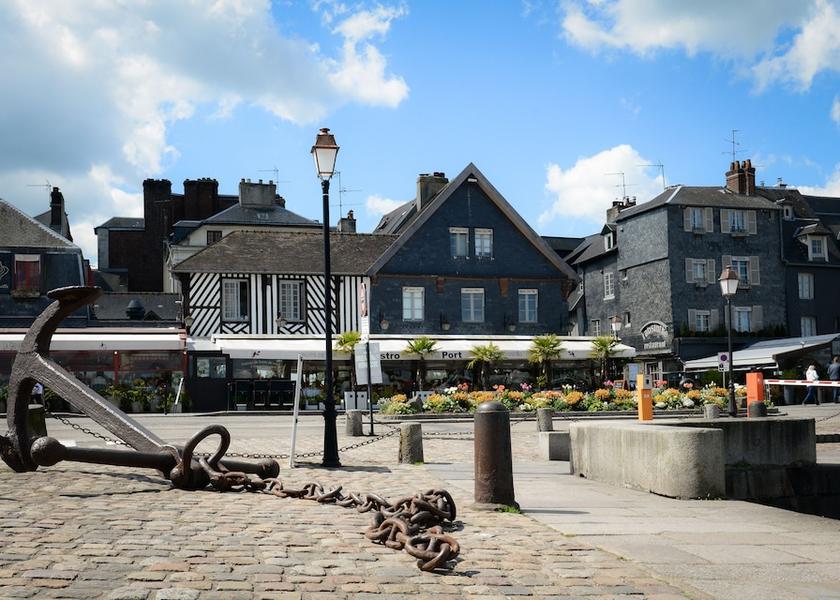 Normandy Honfleur Exterior Detail