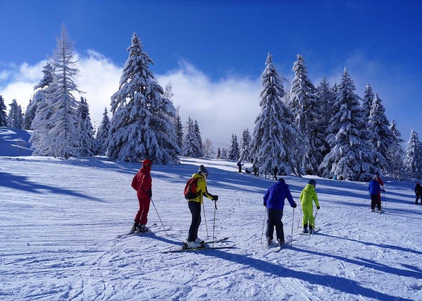 Auvergne-Rhone-Alpes Les Houches Skiing