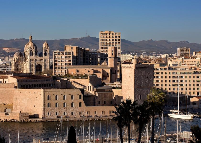 Provence - Alpes - Cote d'Azur Marseille City View from Property