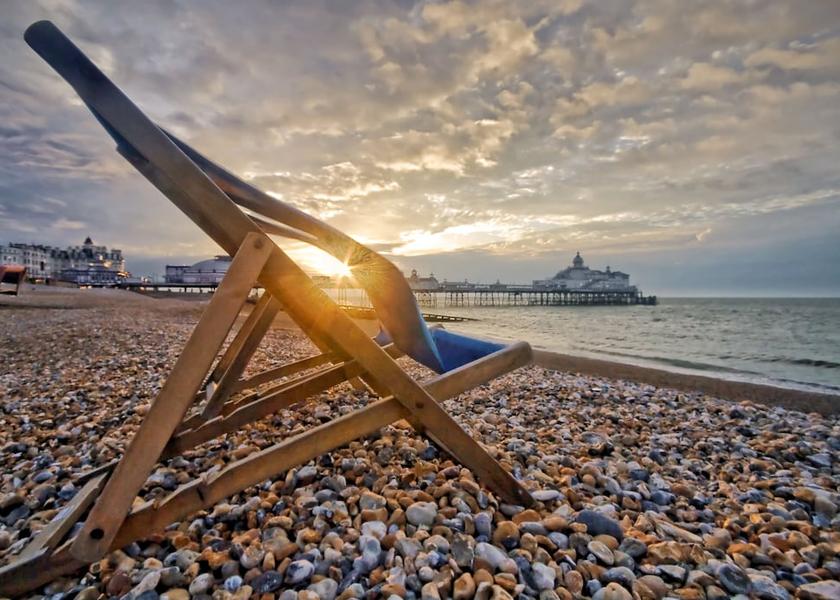 England Eastbourne Beach