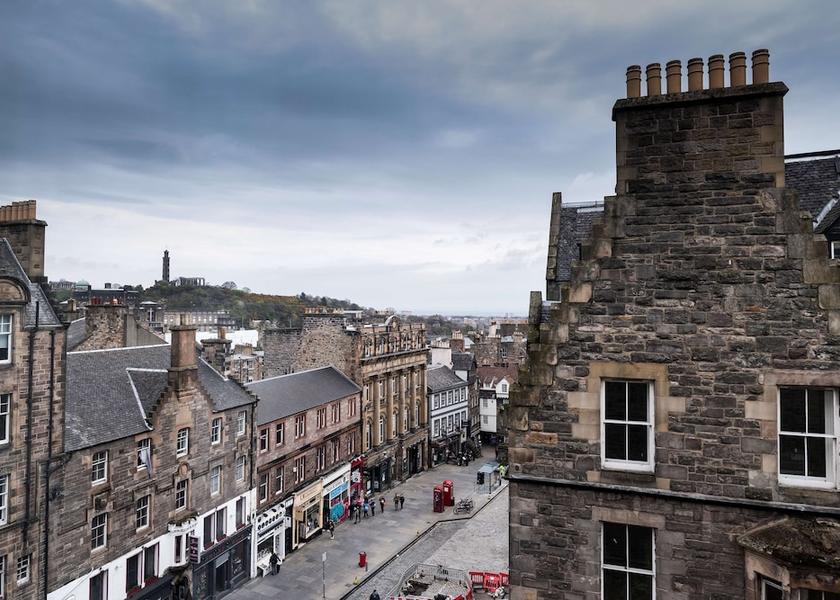 Scotland Edinburgh View from room