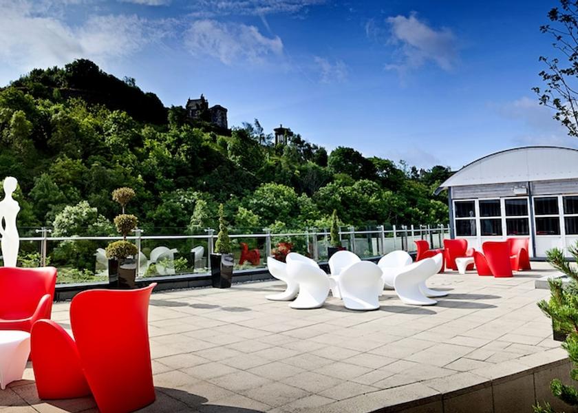 Scotland Edinburgh BBQ/picnic area