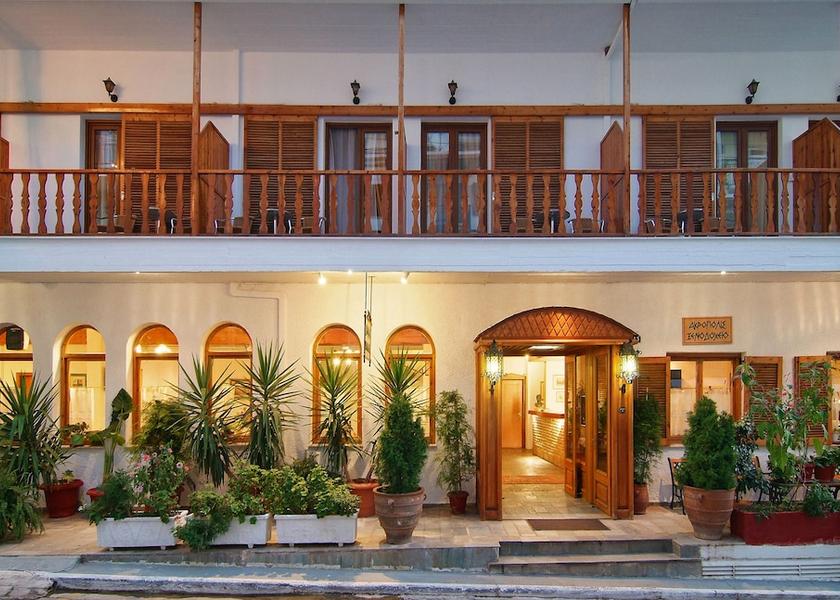 Central Greece Delphi Front of property