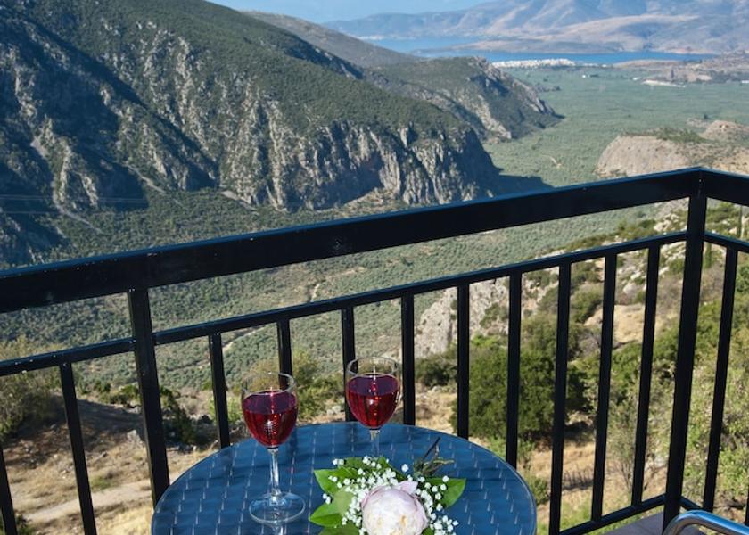 Central Greece Delphi Balcony