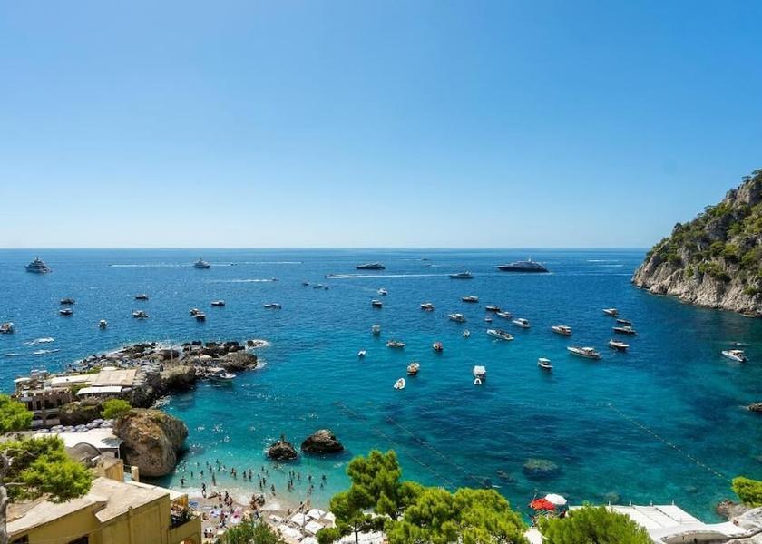 Campania Capri Aerial view