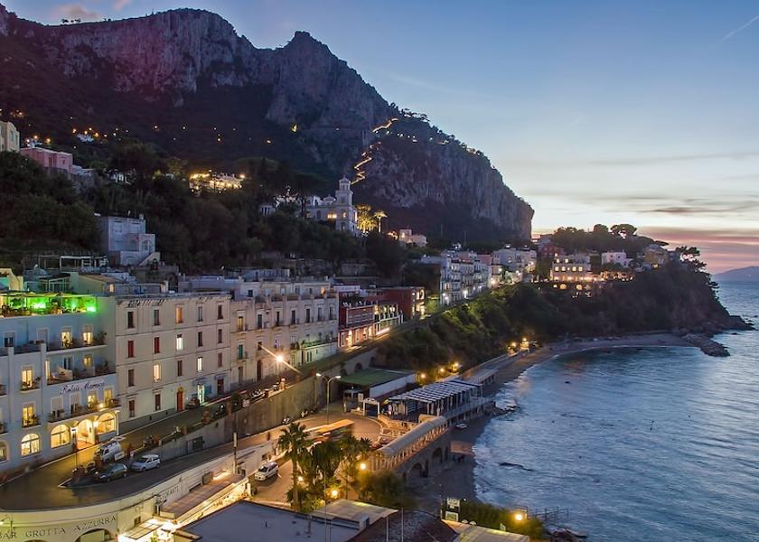 Campania Capri Aerial View