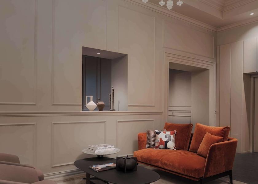 Lobby sitting area