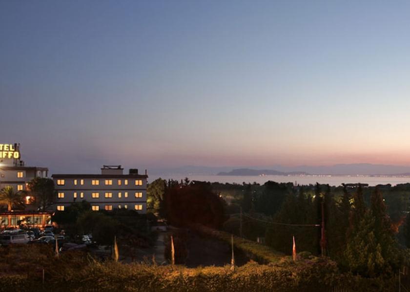 Sardinia Quartu Sant'Elena Front of property - evening/night