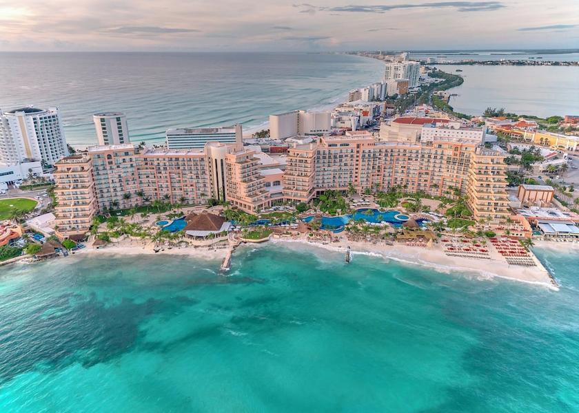 Quintana Roo Cancun Aerial view