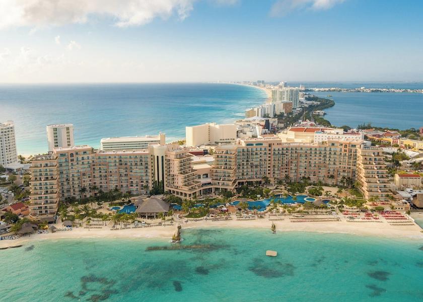 Quintana Roo Cancun Aerial view