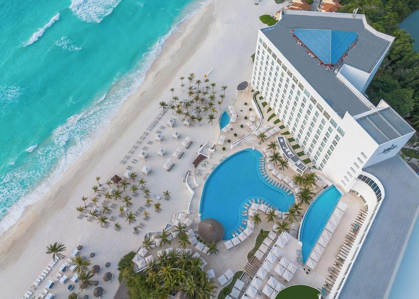 Quintana Roo Cancun Aerial view
