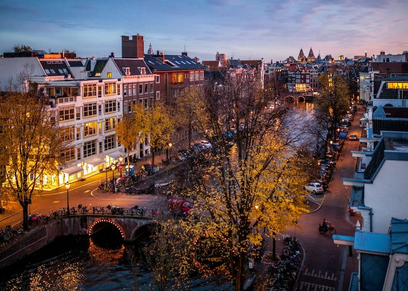 North Holland Amsterdam City View from Property