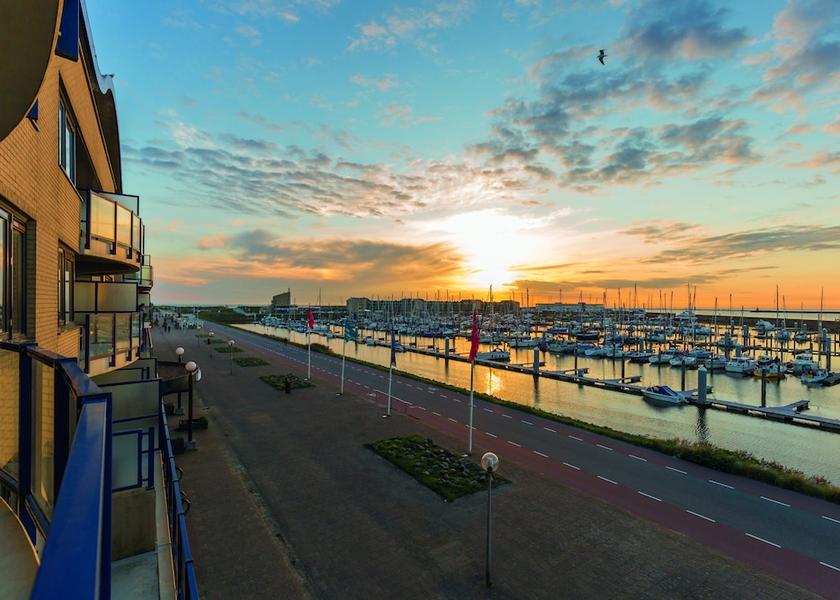 North Holland IJmuiden Aerial View