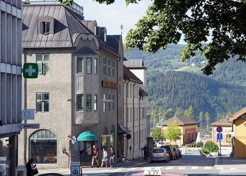 Oppland (county) Lillehammer Facade
