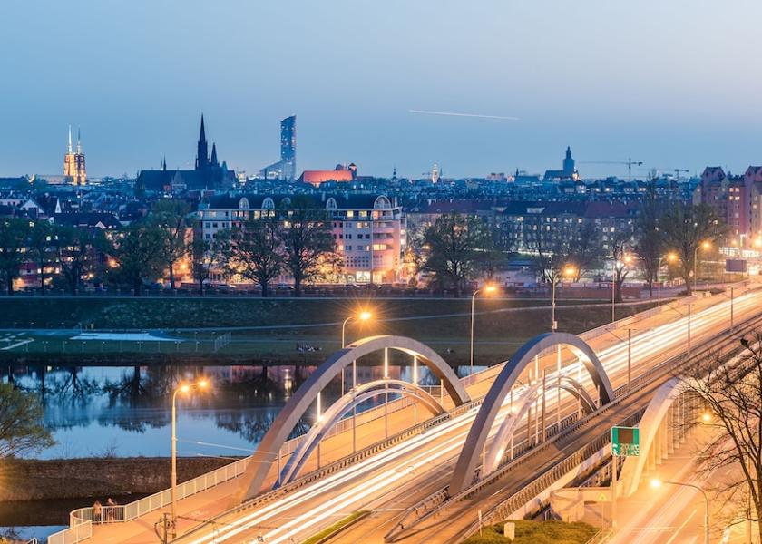Lower Silesian Voivodeship Wroclaw View from property