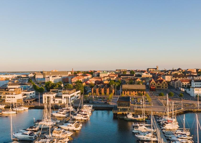 Blekinge County Karlskrona Aerial view