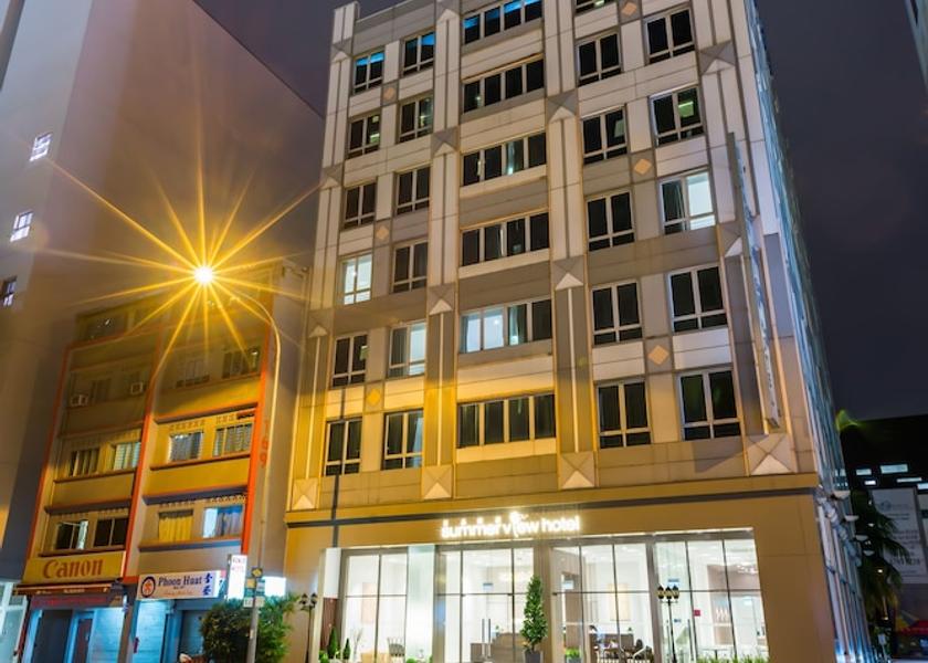  Singapore Front of property - evening/night