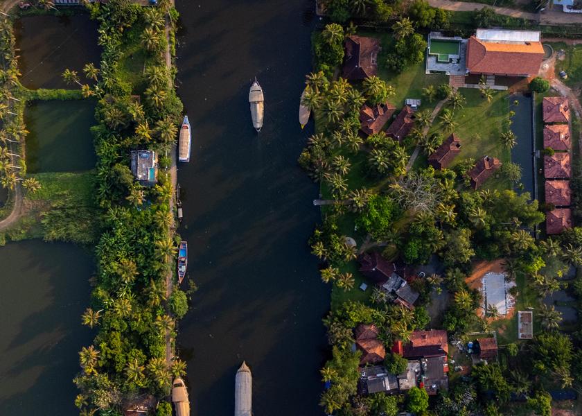 Kerala Alleppey Hotel View