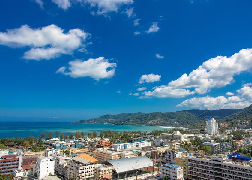 Phuket Province Patong Aerial view