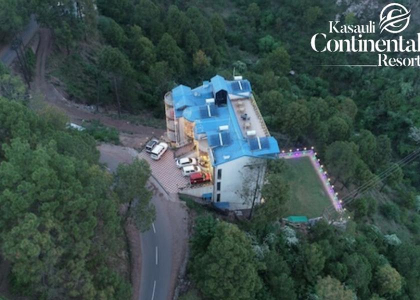 Himachal Pradesh Kasauli Hotel View